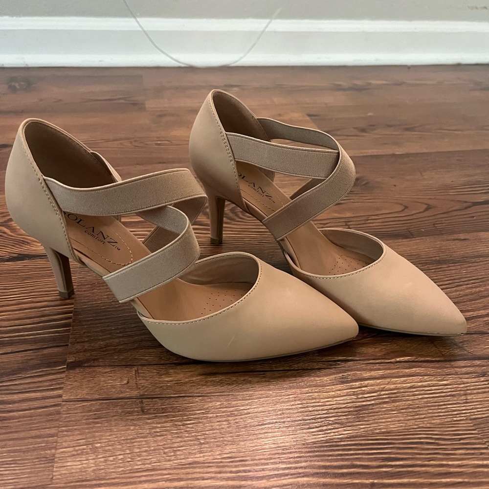 Solanz Nude Heels